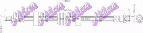 Brovex-Nelson H4107 - Спирачен маркуч vvparts.bg