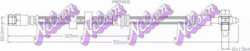 Brovex-Nelson H4846Q - Спирачен маркуч vvparts.bg