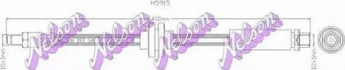 Brovex-Nelson H5915 - Спирачен маркуч vvparts.bg