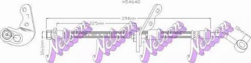 Brovex-Nelson H5464Q - Спирачен маркуч vvparts.bg