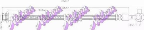 Brovex-Nelson H5817 - Спирачен маркуч vvparts.bg