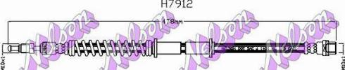 Brovex-Nelson H7912 - Спирачен маркуч vvparts.bg