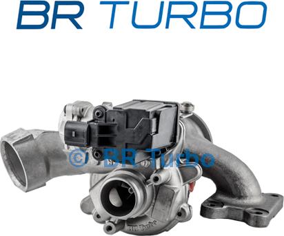 BR Turbo 9V205RS - Турбина, принудително пълнене с въздух vvparts.bg