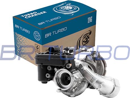 BR Turbo 4918001520RS - Турбина, принудително пълнене с въздух vvparts.bg