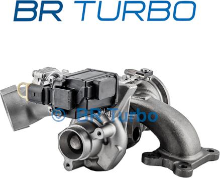 BR Turbo 4918001275RS - Турбина, принудително пълнене с въздух vvparts.bg