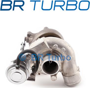 BR Turbo 4913505122RS - Турбина, принудително пълнене с въздух vvparts.bg