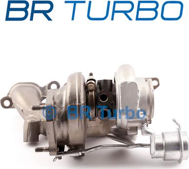 BR Turbo 4913105161RS - Турбина, принудително пълнене с въздух vvparts.bg