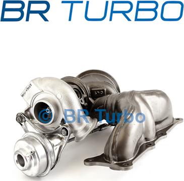 BR Turbo 4913107051RS - Турбина, принудително пълнене с въздух vvparts.bg