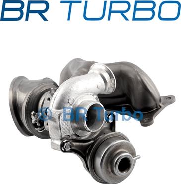 BR Turbo 4913107161RS - Турбина, принудително пълнене с въздух vvparts.bg