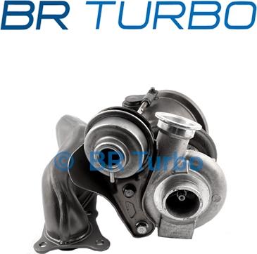 BR Turbo 4913107171RS - Турбина, принудително пълнене с въздух vvparts.bg