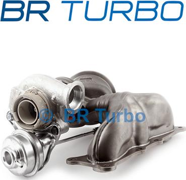 BR Turbo 4913107274RS - Турбина, принудително пълнене с въздух vvparts.bg