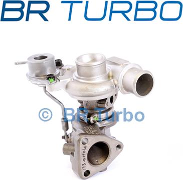 BR Turbo 4917302701RS - Турбина, принудително пълнене с въздух vvparts.bg
