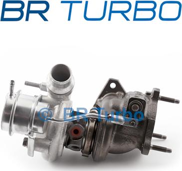 BR Turbo 4917307621RS - Турбина, принудително пълнене с въздух vvparts.bg