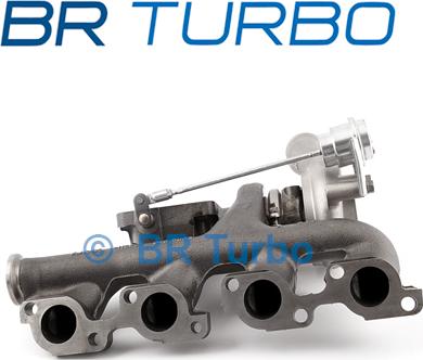 BR Turbo 49S3506017RS - Турбина, принудително пълнене с въздух vvparts.bg