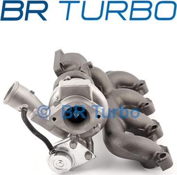 BR Turbo 49S3506017RS - Турбина, принудително пълнене с въздух vvparts.bg