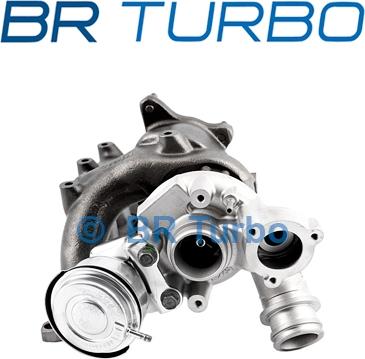 BR Turbo 49T7301005RS - Турбина, принудително пълнене с въздух vvparts.bg