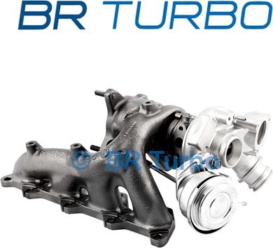BR Turbo 49T7301005RS - Турбина, принудително пълнене с въздух vvparts.bg