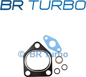 BR Turbo 712541-5001RSG - Турбина, принудително пълнене с въздух vvparts.bg