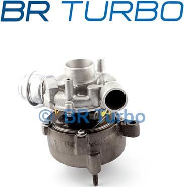 BR Turbo 454158-5001RS - Турбина, принудително пълнене с въздух vvparts.bg