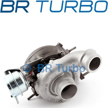 BR Turbo 454205-5001RS - Турбина, принудително пълнене с въздух vvparts.bg