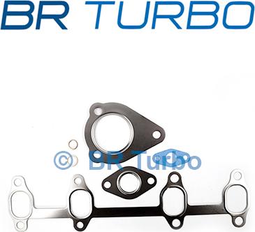 BR Turbo 722730-5001RSG - Турбина, принудително пълнене с въздух vvparts.bg