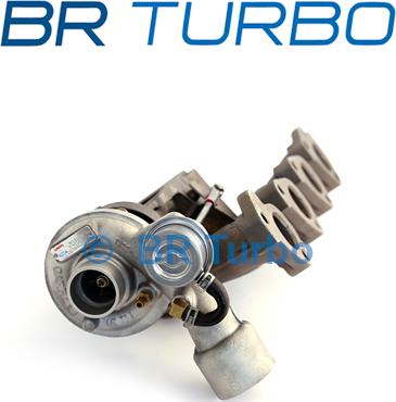 BR Turbo 452124-5001RS - Турбина, принудително пълнене с въздух vvparts.bg