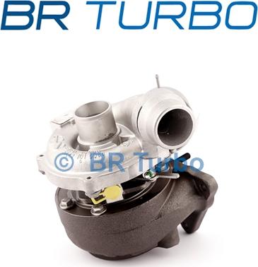 BR Turbo 54399980070RSG - Турбина, принудително пълнене с въздух vvparts.bg