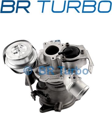 BR Turbo 54399980123RS - Турбина, принудително пълнене с въздух vvparts.bg