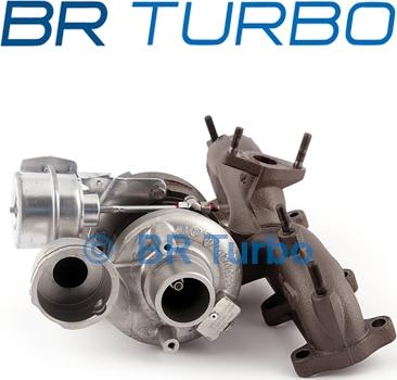 BR Turbo 54399880097RSG - Турбина, принудително пълнене с въздух vvparts.bg