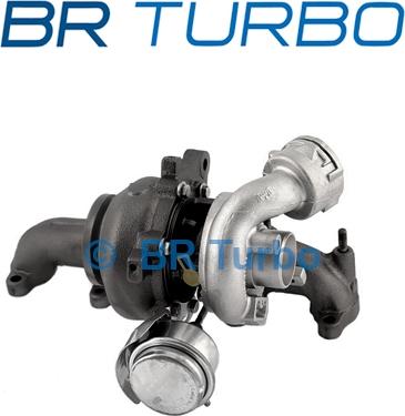 BR Turbo 54399880048RSG - Турбина, принудително пълнене с въздух vvparts.bg