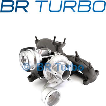 BR Turbo 54399880016RS - Турбина, принудително пълнене с въздух vvparts.bg