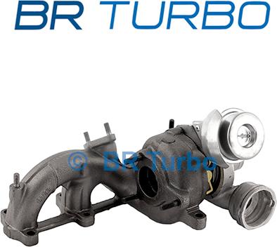 BR Turbo 54399880018RS - Турбина, принудително пълнене с въздух vvparts.bg