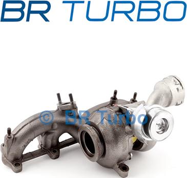 BR Turbo 54399880082RSG - Турбина, принудително пълнене с въздух vvparts.bg