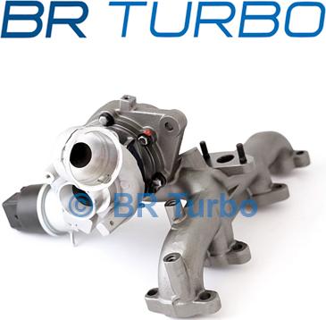 BR Turbo 54399880031RSG - Турбина, принудително пълнене с въздух vvparts.bg