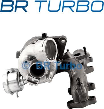 BR Turbo 54399880029RSG - Турбина, принудително пълнене с въздух vvparts.bg