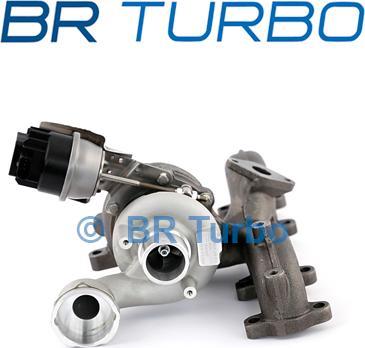 BR Turbo 54399880024RS - Турбина, принудително пълнене с въздух vvparts.bg