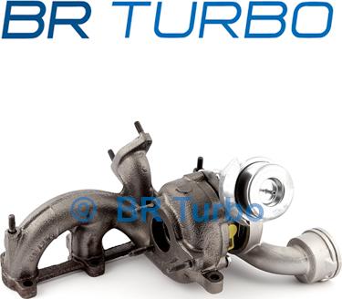 BR Turbo 54399880023RS - Турбина, принудително пълнене с въздух vvparts.bg