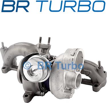 BR Turbo 54399880022RS - Турбина, принудително пълнене с въздух vvparts.bg