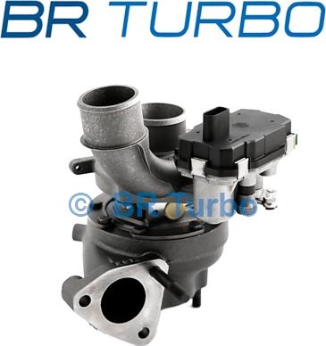 BR Turbo 54399880107RS - Турбина, принудително пълнене с въздух vvparts.bg