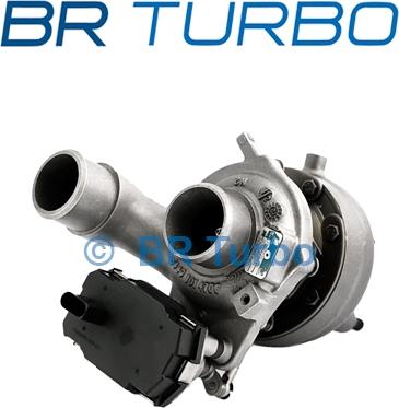 BR Turbo 54399880107RS - Турбина, принудително пълнене с въздух vvparts.bg