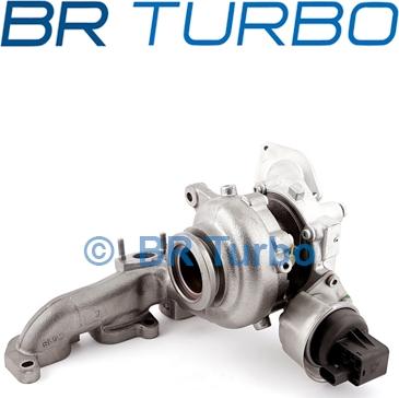 BR Turbo 54399880136RS - Турбина, принудително пълнене с въздух vvparts.bg