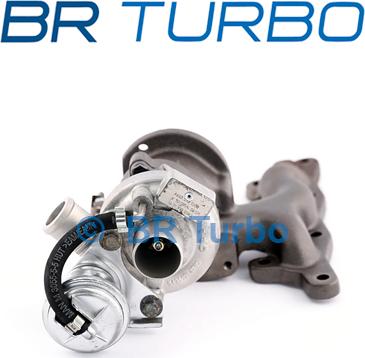 BR Turbo 54319880011RSG - Турбина, принудително пълнене с въздух vvparts.bg