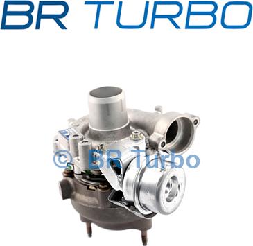 BR Turbo 54389880017RS - Турбина, принудително пълнене с въздух vvparts.bg