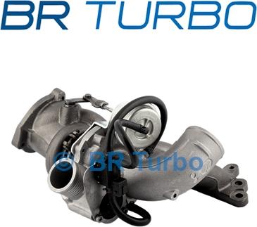 BR Turbo 53049980033RS - Турбина, принудително пълнене с въздух vvparts.bg