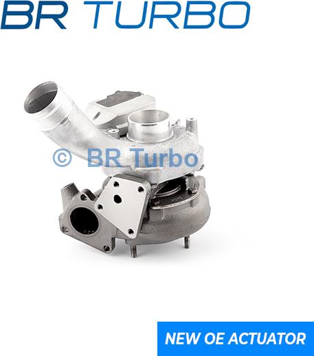BR Turbo 53049880054RS - Турбина, принудително пълнене с въздух vvparts.bg