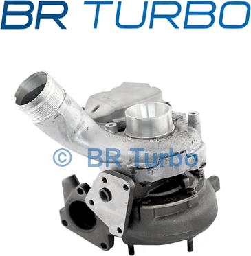 BR Turbo 53049880055RS - Турбина, принудително пълнене с въздух vvparts.bg