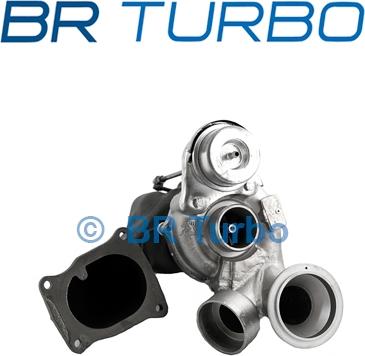 BR Turbo 53049880057RS - Турбина, принудително пълнене с въздух vvparts.bg