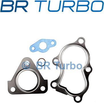 BR Turbo 53049880001RSG - Турбина, принудително пълнене с въздух vvparts.bg