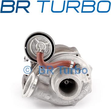 BR Turbo 53049880087RS - Турбина, принудително пълнене с въздух vvparts.bg