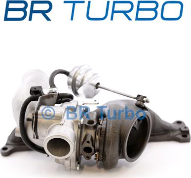 BR Turbo 53049880024RSG - Турбина, принудително пълнене с въздух vvparts.bg